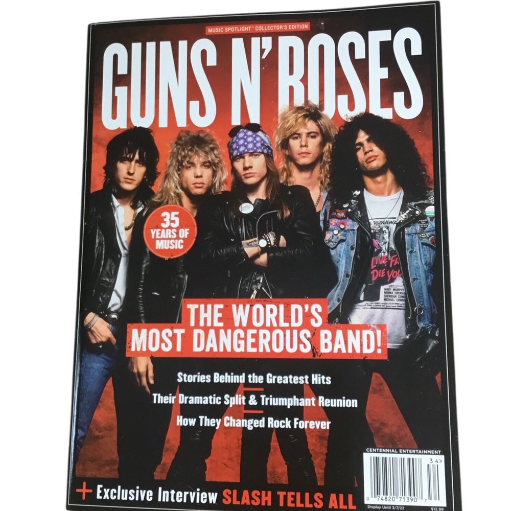 Guns N Roses Collector's Edition 2022, Guns N' Roses World's Most Dangerous Band